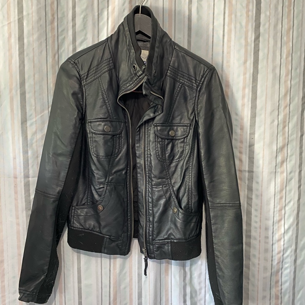 Leather jacket